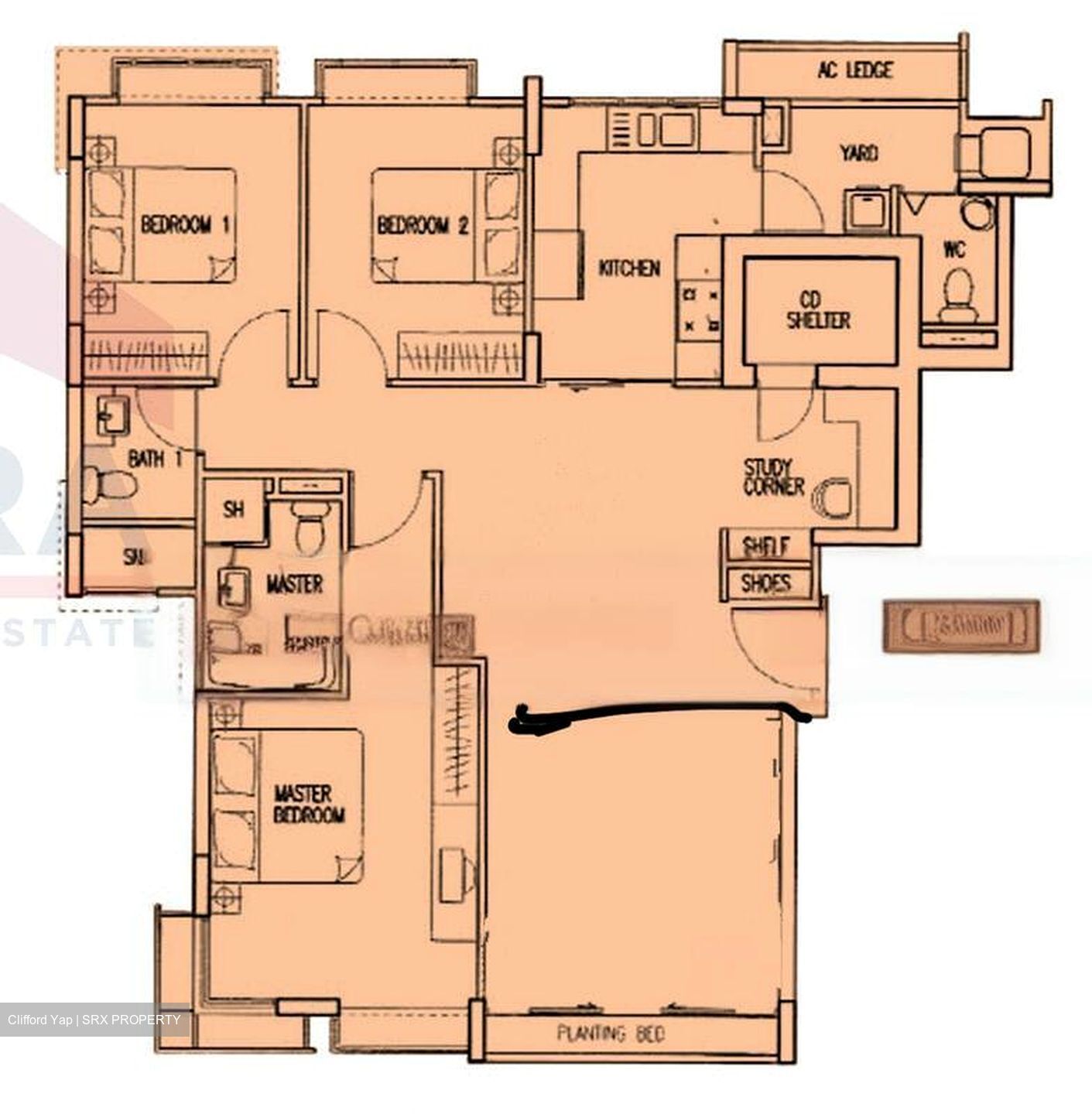 The Cassandra (D5), Apartment #461052451